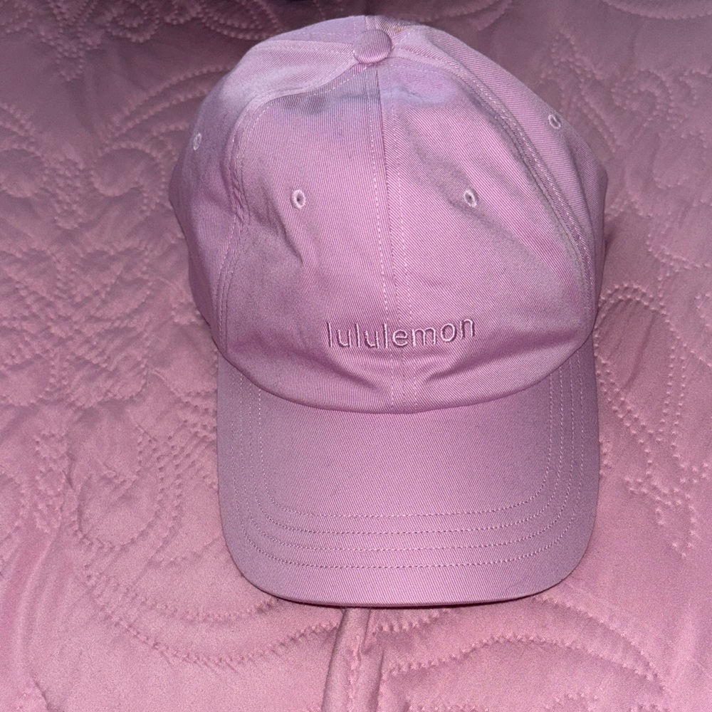 lululemon Pink Baseball Cap
